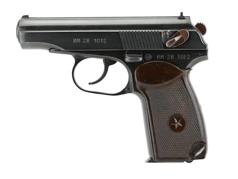 The PM (Pistolet Makarova - Makarov's Pistol) is a Soviet designed small-calibre handgun adopted by the Soviet military in 1951. It replaced the pre-WW2 designed TT-33 pistol. The PM was adopted by various Eastern Bloc nations, including East Germany and Bulgaria. The design uses a simple blow-back mechanism for cycling, making it easy to maintain …